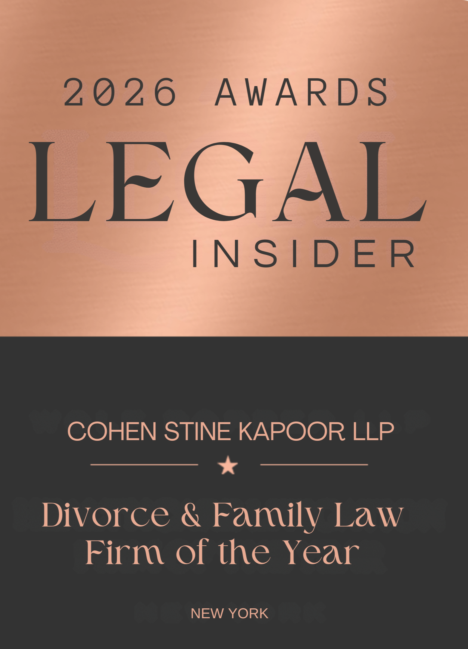 2026 Legal Insider Awards